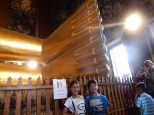 Big Feet.  Reclining Buddha at Wat Pho, Bangkok